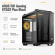 Корпус для ПК ASUS TUF Gaming GT502 Plus ARGB Black двокамерний Midi-Tower із панорамним загартованим склом ATX MicroATX Mini-ITX без БЖ (90DC0090-B19010) - зображення 2