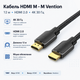 Кабель Vention HDMI M-M 12.0 м V2.0 4K 30Гц в обплетенні для аудіо та відеосигналу Black (ALLBM) - зображення 2
