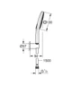 Grohe Rainshower Smartactive Cube 130 Душевой набор, 3 режима струи (26589000) - изображение 11