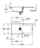 Мийка для кухні Grohe 1000 х 500 мм, Granite Black (31645AP0) - зображення 2