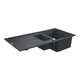Мийка для кухні Grohe 1000 х 500 мм, Granite Black (31642AP0) - зображення 1
