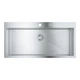 Мийка для кухні Grohe 1024 x 510 мм, 1 чаша, матова, в рівень зі стільницею (31586SD1) - зображення 2