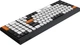 Клавіатура бездротова OfficePro SK985BO Bluetooth Чорний/Білий - изображение 4