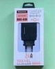 Мережевий зарядний пристрій (МЗП) Reddax RDX-030 2.4A 2 USB порта з дисплеєм вольтажу та струму - зображення 2