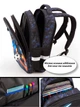 Школьный ортопедический рюкзак 3 в 1 для мальчика School Standard 38х30х18 см с Машиной для первокласника (Full 170-73) - изображение 4