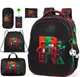 Школьный ортопедический рюкзак 6 в 1 для мальчика School Standard 38х30х18 см Роблокс для младших классов (SET 170-80) - изображение 1