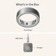 Розумне кільце Oura Ring 4 Brushed Silver Size 7 - зображення 5
