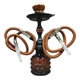 Кальян Hookah Salma Brown высотой 32 см на 2 персоны - изображение 2
