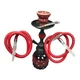 Кальян Hookah Salma Red высотой 32 см на 2 персоны - изображение 3