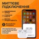 Навушники бездротові Air Pro 3 gen Bluetooth навушники безпроводні з мікрофоном активне шумозаглушення навушники блютуз з магнитнім зарядним кейсом MagSafe бездротова зарядка миттєве підключення White Kayfovo AE3GN - зображення 6
