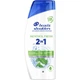 Шампунь Head & Shoulders 2 в 1 Проти лупи Свіжість ментолу 400 мл (8700216305419) - зображення 1
