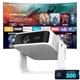 Проектор XON SmartView X-Edge Full HD 1280х720Р, 4K, Wi-Fi, Android, 12000Lm (XVTE1910AW 5552) Білий - зображення 5
