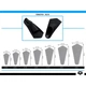 Ласты Arena Powerfin Black 95218-051 39-40 - изображение 2