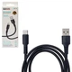 Кабель Borofone BX116BK USB - Type-C 3А, 1м, Black - изображение 1