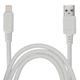 Кабель Borofone BX115W USB - Lightning 2.4А, 1м, White - изображение 9