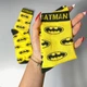Жіночі шкарпетки 1 пара 36-41 р з малюнком "Batman" жовті бавовняні високі - зображення 2