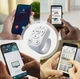 Автоматичний бездротовий Bluetooth клікер-кільце Scrolling Ring Yiser-J6 White - зображення 3