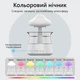 Нічник-зволожувач Doctor-101 Rainfall "Гриб" з кольоровою підсвіткою й ефектом дощового дощу - зображення 3