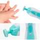 Акумуляторна дитяча пилка-тример для нігтів NAIL TRIMMER XL-667 з 6 насадками та кейсом - зображення 7