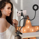 Настольная светодиодная гибкая LED лампа с держателем телефона кольцевая USB лампа светильник - изображение 3