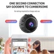 Беспроводная мини-камера Wi-Fi P7-W8 с ночным видением и Full HD - изображение 5
