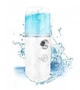 Ультразвуковой аккумуляторный увлажнитель воздуха для кожи лица Nano Mist Soraver с подсветкой - изображение 2