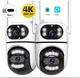 Уличная Wi-Fi PTZ камера видеонаблюдения 360° Q2 Dual Lens AND Q2 с двойным объективом, ночным видением - изображение 8