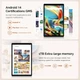 Планшет 10'' Full HD FLYCOAY M820-ЕЭЗ (12+24)/128Gb / 8 ядер / Android 14 / 8000 мАч / Серый (102026287) - Б/У - изображение 3