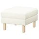 Пуф, білий IKEA SALTSJÖBADEN 095.785.77 - зображення 1