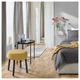 Пуф, темно-жовтий, 47x47 см IKEA MÖRTFORS 505.702.48 - зображення 4