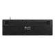 Клавіатура мембранна 2E KS131 104key, USB-A, EN/UK, чорний - зображення 3
