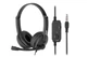 Гарнітура ПК стерео On-ear 2E CH12 mini-jack, omni-mic, 1.2м, чорний - зображення 2