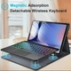 Чехол-клавиатура Nanhent QWERTY для Tab S10 RGB трекпад - изображение 3