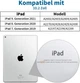 Чехол-клавиатура для iPad 10.2 (7/8/9 поколений) Серый QWERTZ с держателем для Pencil - изображение 2
