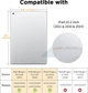 Чохол із клавіатурою EasyAcc QWERTZ чорний для iPad 10 2 7 8 9 Bluetooth - зображення 2
