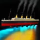 Набор подсветки YAKI 10294 Titanic Классический зелёный USB питание совместим с Lego 10294 - изображение 3