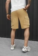 Мужские Шорты Стафф Бежевые С Множеством Карманов Спортивные Staff Cargo Ski Beige S (394236) - изображение 2