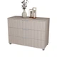 Комод у вітальню, передпокій, спальню Саванна К-30 DiPortes Кашемір матовий (ламінована ДСП/МДФ) - зображення 2
