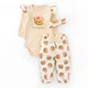 Дитячий комплект для дівчинки Girl Bears (боді+штанці+пов'язка) Dexter`s 74 Бежевий (302521-74-sm) - изображение 1