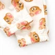 Дитячий комплект для дівчинки Girl Bears (боді+штанці+пов'язка) Dexter`s 74 Бежевий (302521-74-sm) - изображение 9