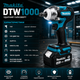Бесщеточный ударный гайковерт Makita DTW1000 / 1000Hm (48 В, 6 Ач) - изображение 5