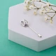 Серебряная Брошь-иголка Дывоптах Аметист - изображение 2