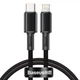 Кабель Baseus High Density Braided Type-C to Lightning PD 20W (1m) black - изображение 1