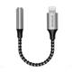 Переходник AUX Proove SoundMesh Lightning to 3.5mm gray - изображение 1