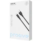 Кабель Proove GridLine Type-C to Lightning 27W (1m) black - зображення 1