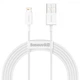 Кабель Baseus Superior Series Fast Charging Lightning 2.4A (2m), Белый - изображение 1