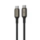Кабель Proove Dense Metal Type-C to Type-C 60W (1m) black - зображення 1