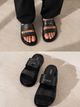 Шлепанцы в стиле Hermes Meideli Женские Черный 39 (25 см) Код: d009 black - изображение 3