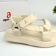 Бежевые босоножки для девочки Apawwa (ABX1185R beige) Размер 29, 19 см - изображение 5