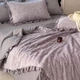 Комплект літньої постільної білизни Colorful Home муслін жатка з літньою ковдрою У штришки 200х230 см - зображення 2